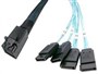 کابل SAS Cable، SAS ایسوس Mini SAS HD to 4x SATA 7Pin 85cm